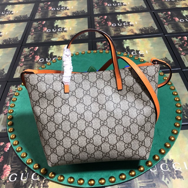 Gucci經典款女包 585933 古馳Gucci親子款鳳梨包 Gucci肩帶斜背包 Gucci購物袋  gqy2749